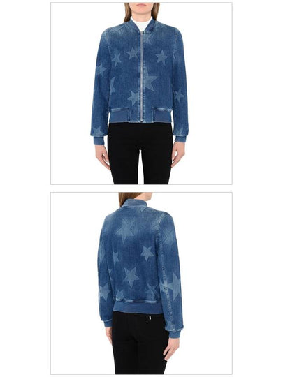 Star pattern bomber jacket 461969 SLH19 4011 - STELLA MCCARTNEY - BALAAN 2