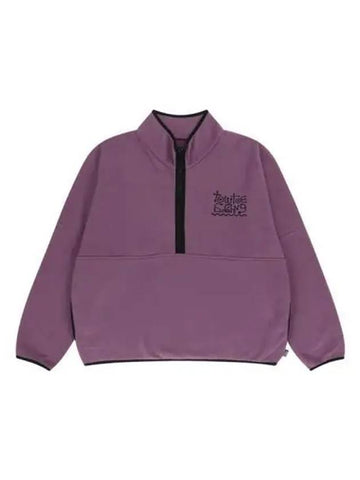 Tow Toe Archive Strange Logo Fleece Pink - TOWTOW.ARCHIVE - BALAAN 1