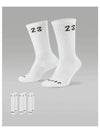 Jordan Essential Crew 3 Pack Socks White - NIKE - BALAAN 2