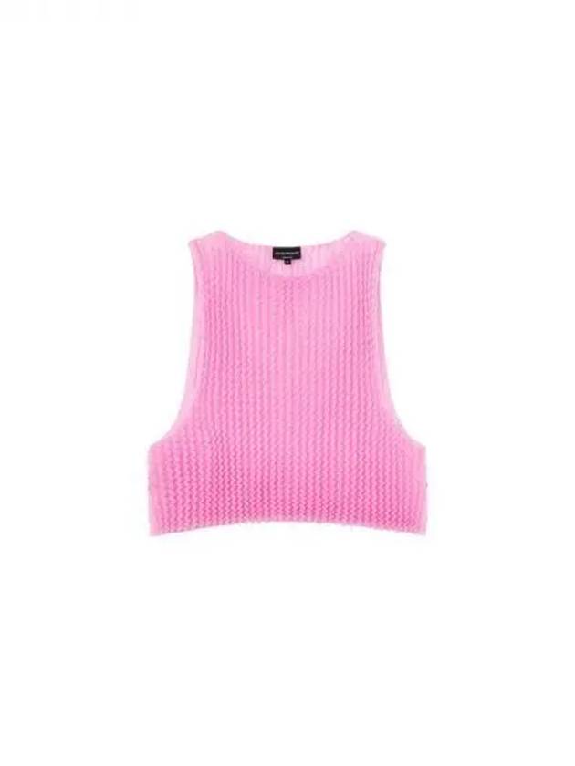 Women s Zigzag Pleats Vest Pink 271452 - EMPORIO ARMANI - BALAAN 1