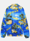 Print Nylon Jacket Blue - GUCCI - BALAAN 3