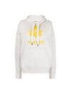 Miley Logo Print Hoodie Ivory - ISABEL MARANT - BALAAN 2