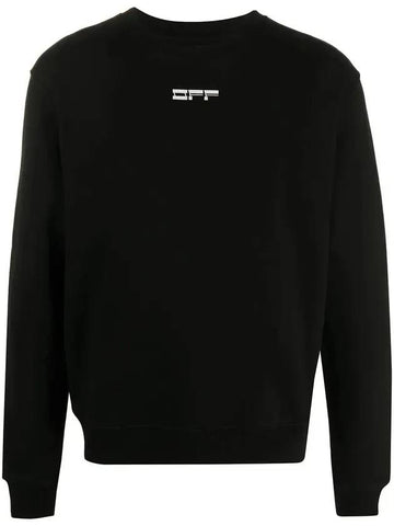 face logo sweatshirt black - OFF WHITE - BALAAN 1