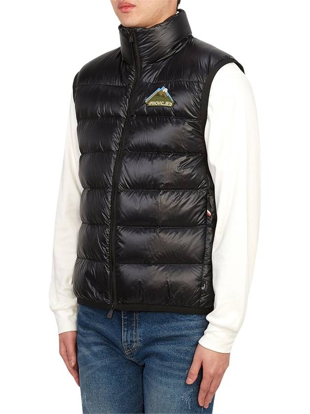 Jersey Down Vest Black - MONCLER - BALAAN 4