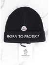 Kids Bornto Project Logo Beanie M - MONCLER - BALAAN 2