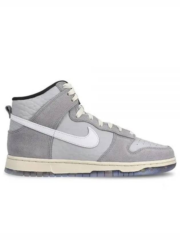 Dunk PRM Culture Day High Top Sneakers Pure Platinum Wolf Gray - NIKE - BALAAN 2