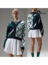 Women's NK Knit Cardigan Green - J.LINDEBERG - BALAAN 2