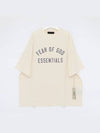 Jersey Crew Neck Short Sleeve T-Shirt White - FEAR OF GOD - BALAAN 2