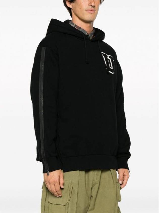 Hooded Sweatshirt UC2C4810 BLACK - UNDERCOVER - BALAAN 4