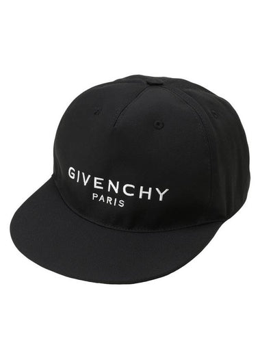 Logo Print Ball Cap Black - GIVENCHY - BALAAN 1