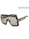 Eyewear Square Black Sunglasses - GUCCI - BALAAN 2