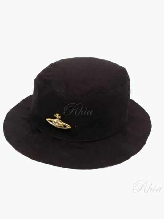 ORB Metal Bucket Hat Black - VIVIENNE WESTWOOD - BALAAN 2