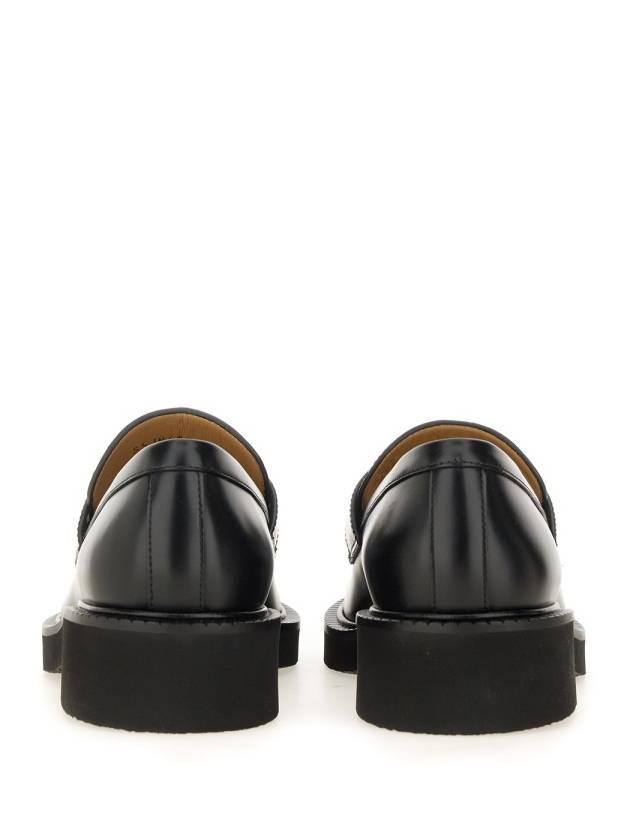 V Logo Locker Loafers Black - VALENTINO - BALAAN 5