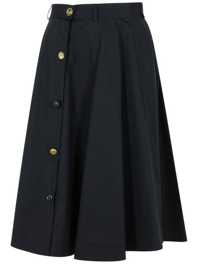 Moschino Black Cotton Skirt - MOSCHINO - BALAAN 1