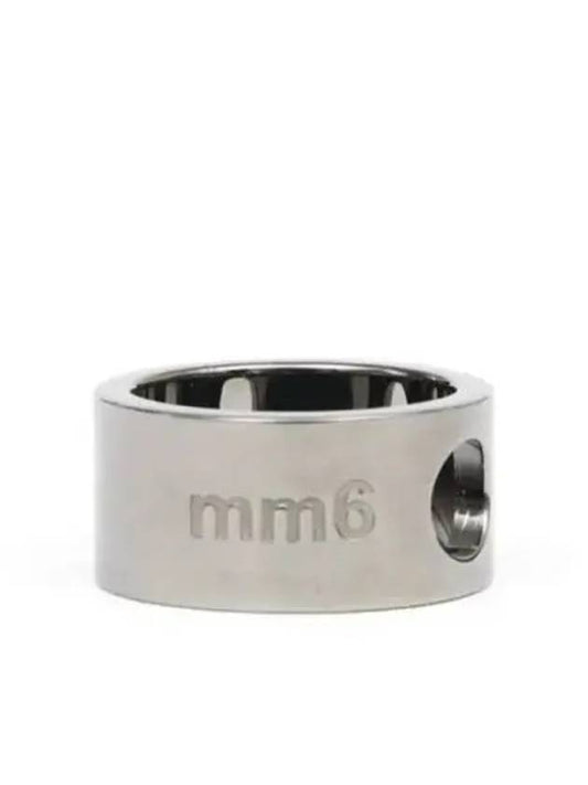 Engraved Logo Ring Silver - MAISON MARGIELA - BALAAN 2