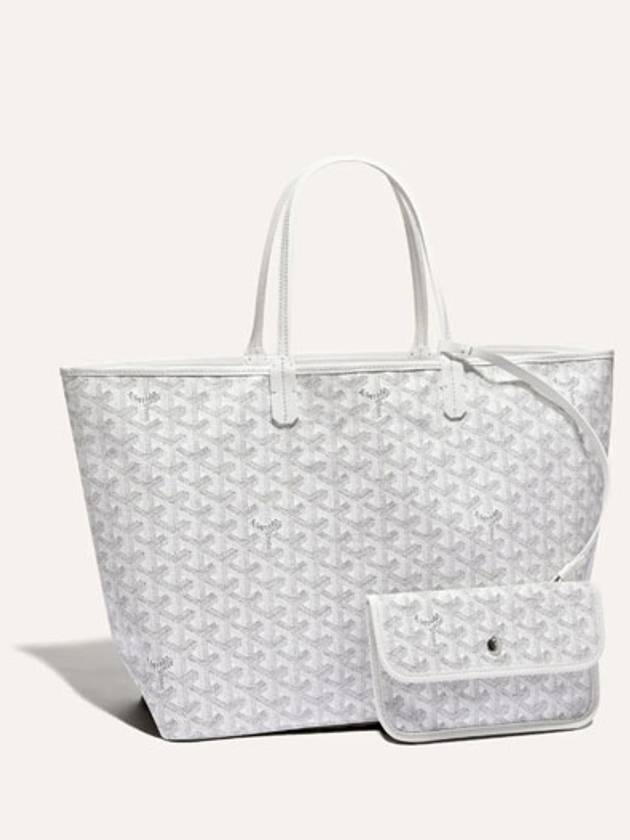 Saint Louis PM Tote Bag White - GOYARD - BALAAN 2