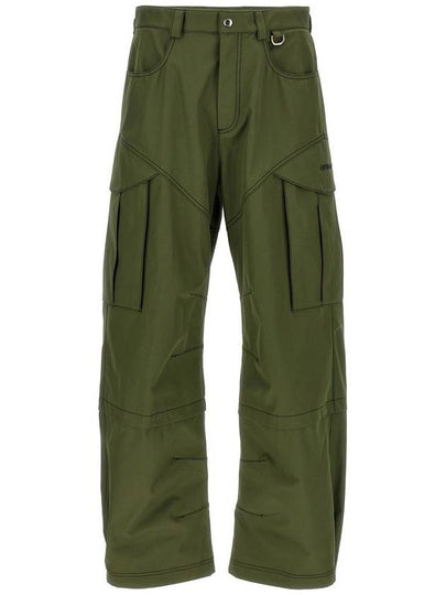 Cargo straight pants army green - OFF WHITE - BALAAN 2