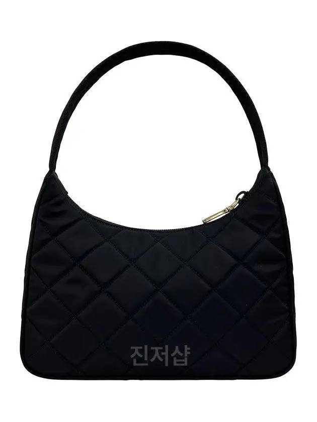 Nylon Quilted Hobo Tote Bag Black - PRADA - BALAAN 4