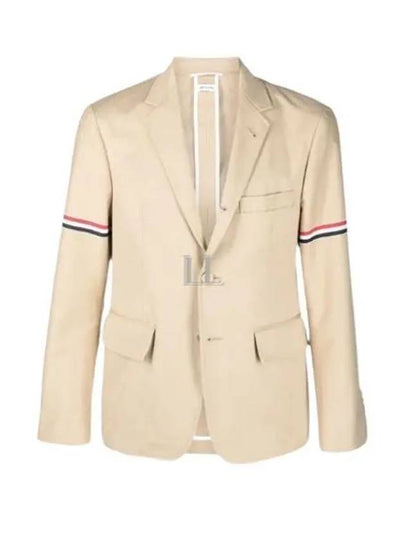 Armband Unconstructed Classic Jacket Navy Beige - THOM BROWNE - BALAAN 2