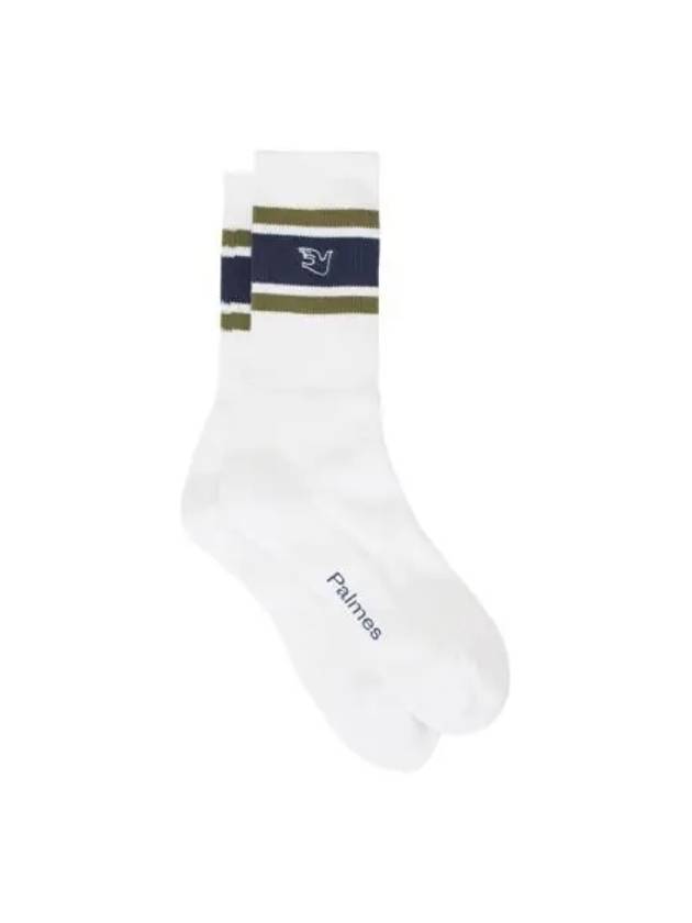 mid stripe socks navy - PALMES - BALAAN 1