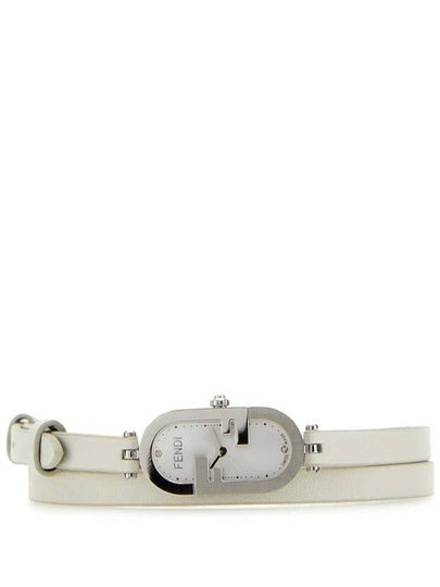 Orak Vertical Watch White - FENDI - BALAAN 2