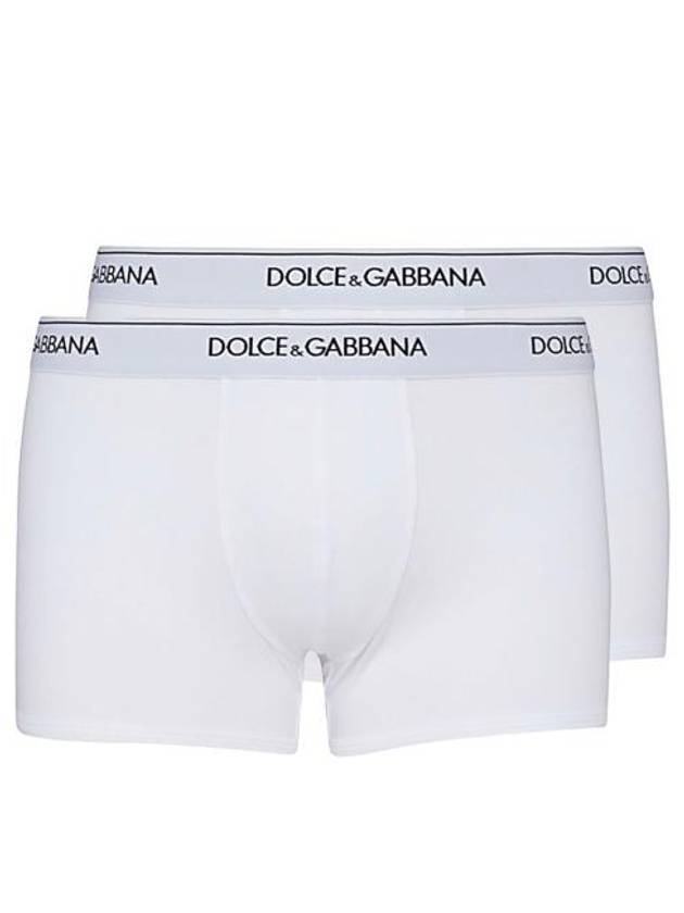 2PACK Boxer Briefs White - DOLCE&GABBANA - BALAAN 1