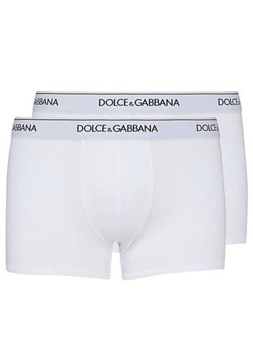 2PACK Boxer Briefs White - DOLCE&GABBANA - BALAAN 1