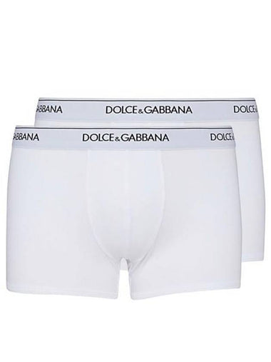 2PACK Boxer Briefs White - DOLCE&GABBANA - BALAAN 1