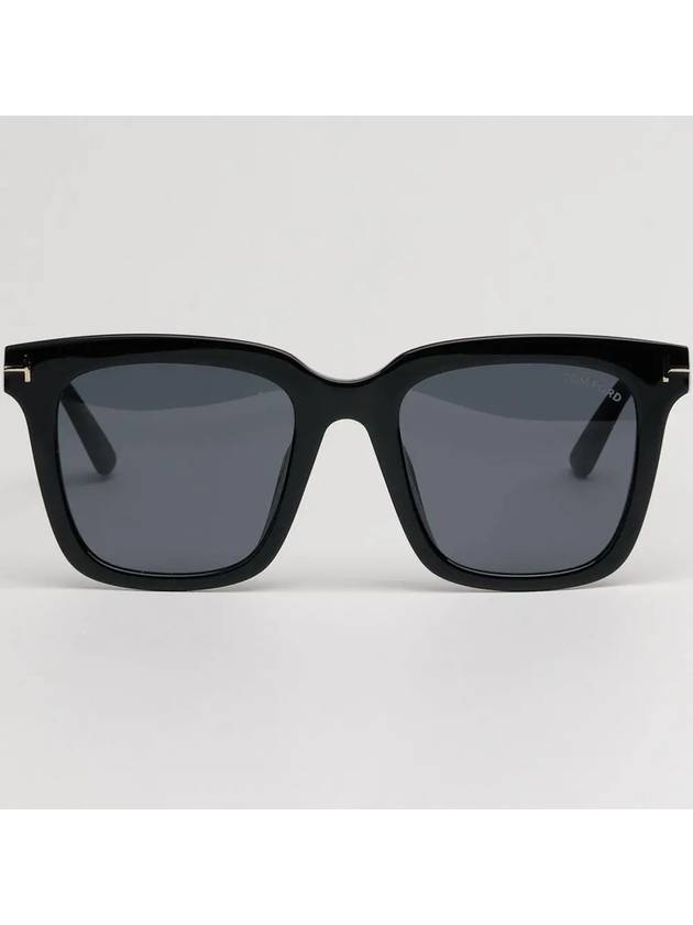 Eyewear Square Asian Fit Sunglasses Black - TOM FORD - BALAAN 4