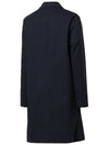 Blazer Long Single Coat Dark Navy - A.P.C. - BALAAN 4