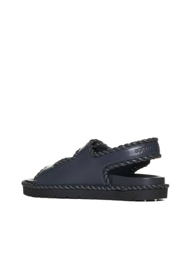 Jack Flat Sandals Ardoise - BOTTEGA VENETA - BALAAN 4