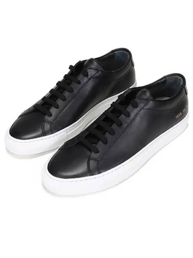 Original Achilles Low Top Sneakers Black - COMMON PROJECTS - BALAAN 2