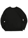 Melissa Logo Cotton Sweatshirt Black - A.P.C. - BALAAN 3