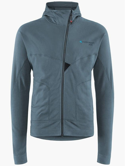 Men's Sigyn Zip Up Hoodie Thistle Blue - KLATTERMUSEN - BALAAN 2