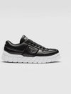 Padded Nappa Leather Low Top Sneakers Black - PRADA - BALAAN 6