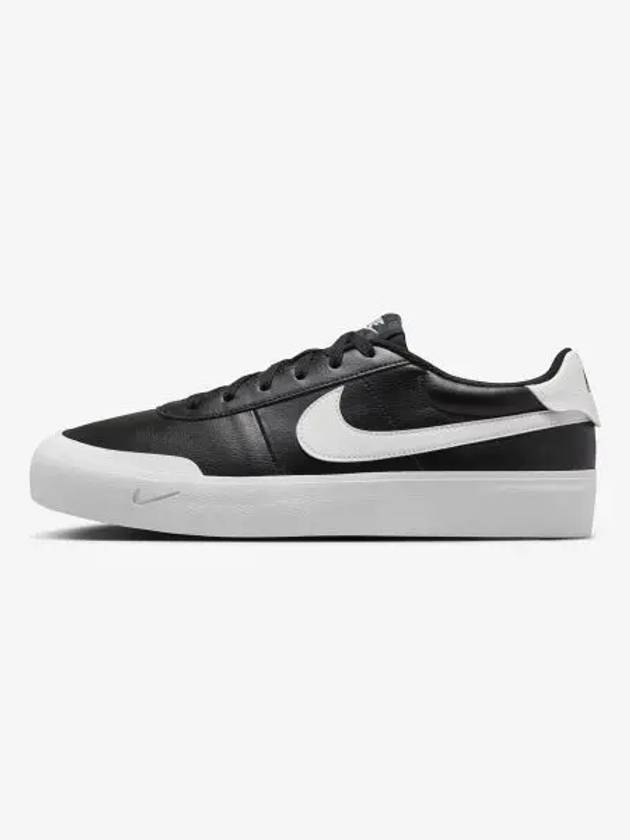 Court Shot Low-Top Sneakers Black - NIKE - BALAAN 2