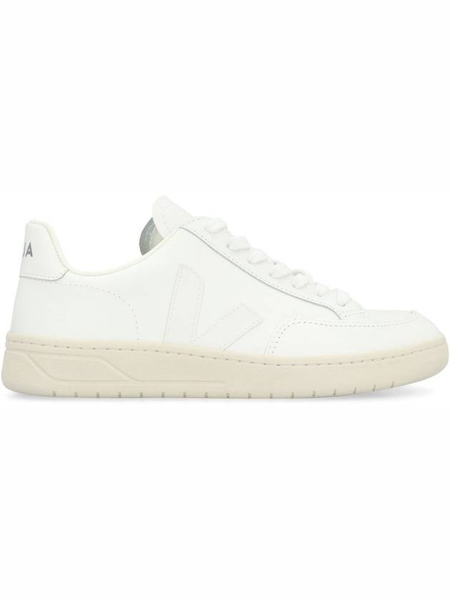 Veja V-12 Leather Low-Top Sneakers - VEJA - BALAAN 2