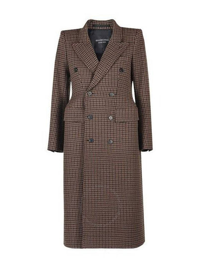 Wool Double Coat Brown - BALENCIAGA - BALAAN 2