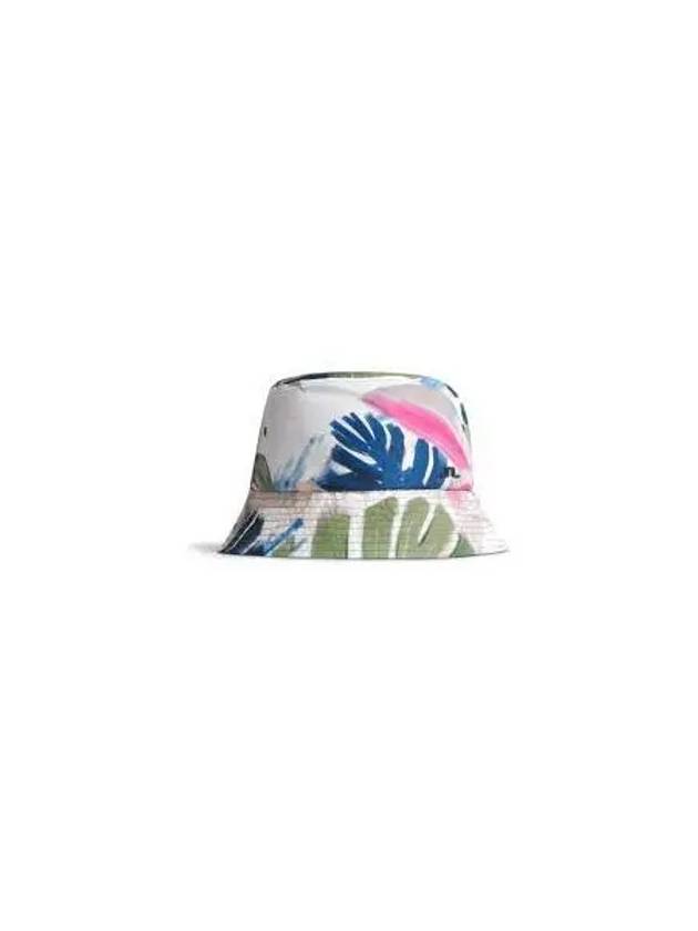 Olaf Print Bucket Hat Calypso Oil Green - J.LINDEBERG - BALAAN 2