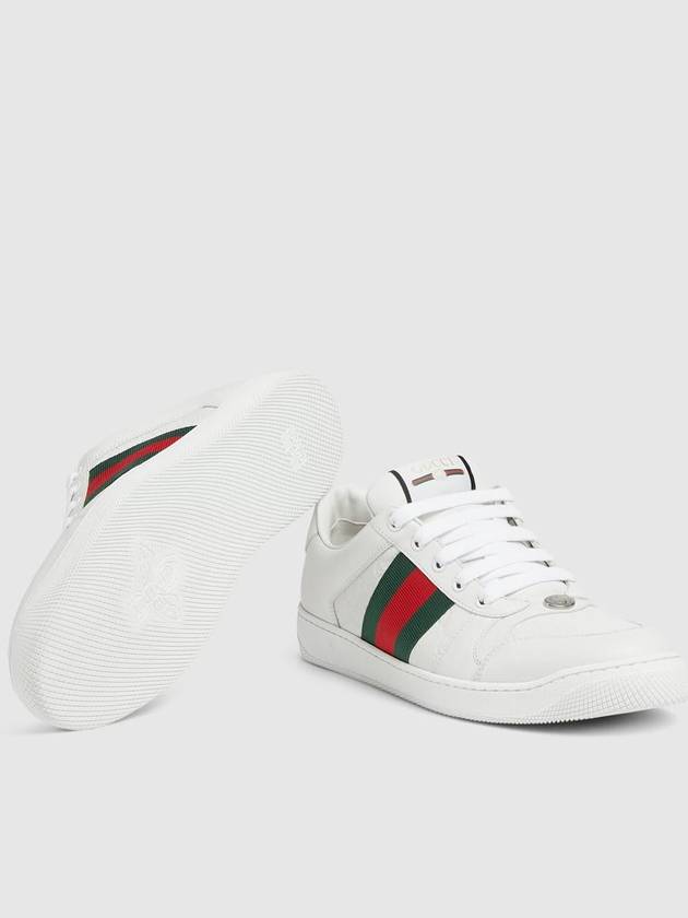 Screener Low Top Sneakers White - GUCCI - BALAAN 4