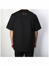 Logo Zipper Pocket Short Sleeve T-Shirt Black - Y-3 - BALAAN 5