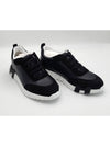 Bouncing Leather Low Top Sneakers Noir - HERMES - BALAAN 2