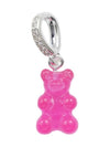 Nostalgia Bear Pendant Lollipop Silver - CRYSTAL HAZE - BALAAN 1