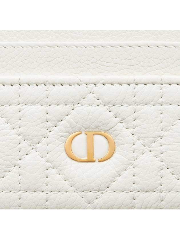 Dior Caro Freesia Card Wallet S5130UWHC M030 - DIOR - BALAAN 4