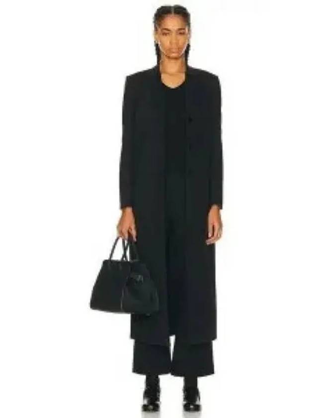 SALLIK COAT BLACK 6832K106BLK - THE ROW - BALAAN 2