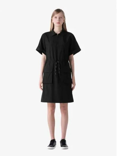 Women s woven collar type dress one piece EF406E 54N 031 Domestic product GQ2N24080583881 - LACOSTE - BALAAN 1