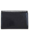 Cassandre Envelope Half Wallet Black - SAINT LAURENT - BALAAN 3