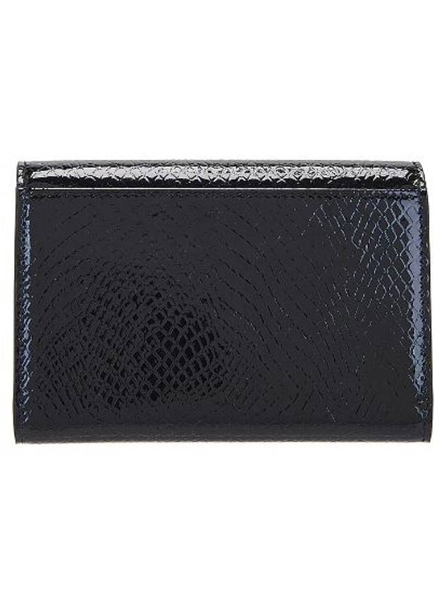 Cassandre Envelope Half Wallet Black - SAINT LAURENT - BALAAN 3