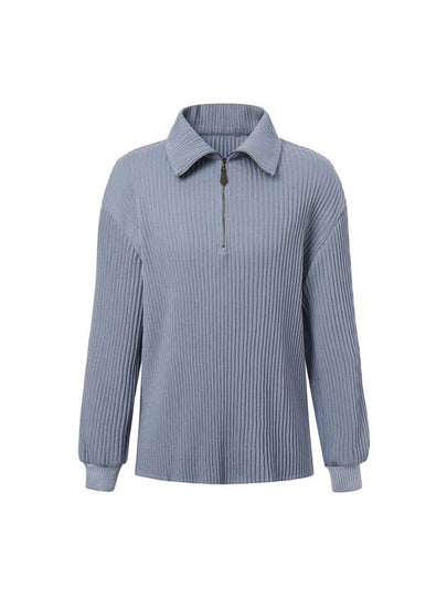 Men's Soft Pleated Knit Top Blue - MONPLISSE - BALAAN 2