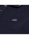 Stretch Piquet Regular Striped Collar Polo Shirt Navy - CP COMPANY - BALAAN 6